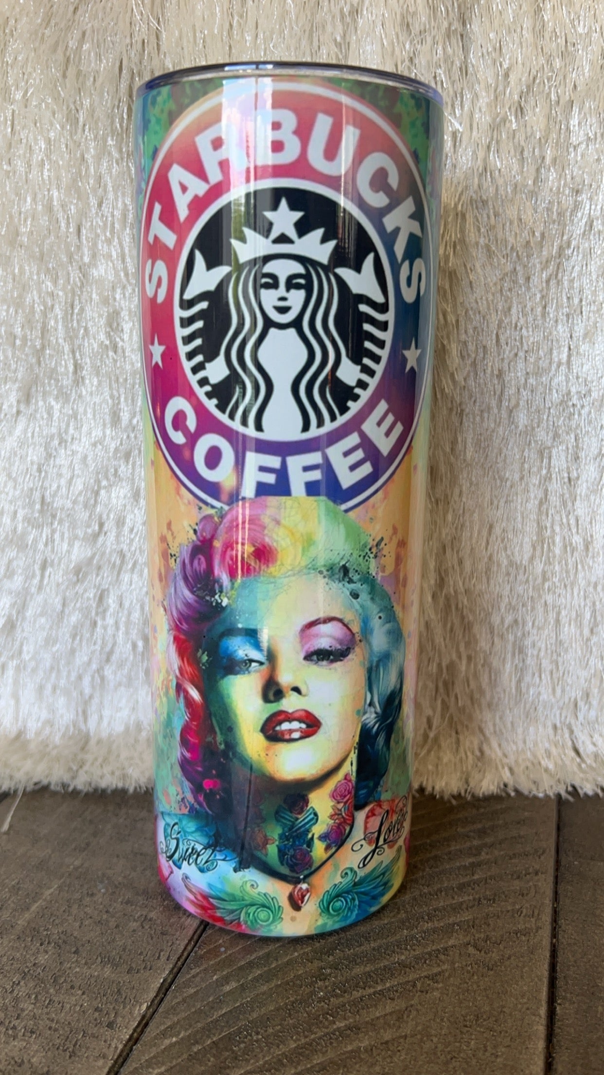 MARILYN & STARBUCKS - Skinny Tumbler