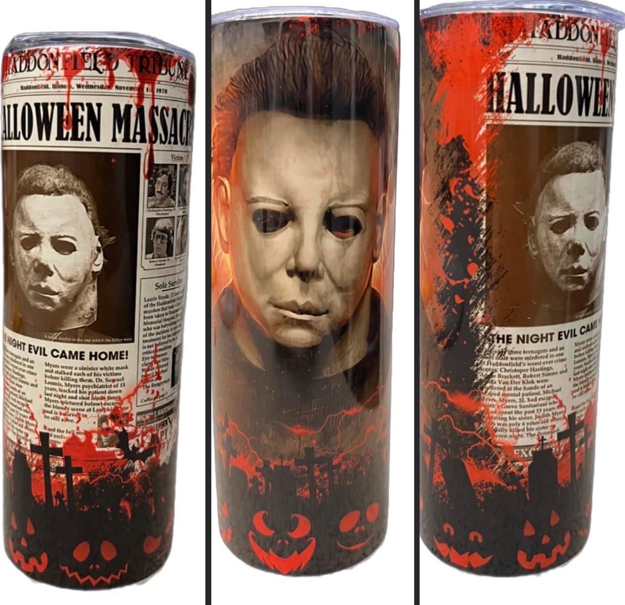Halloween -Skinny Tumbler