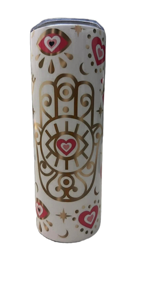 PINK EYE-Skinny Tumbler