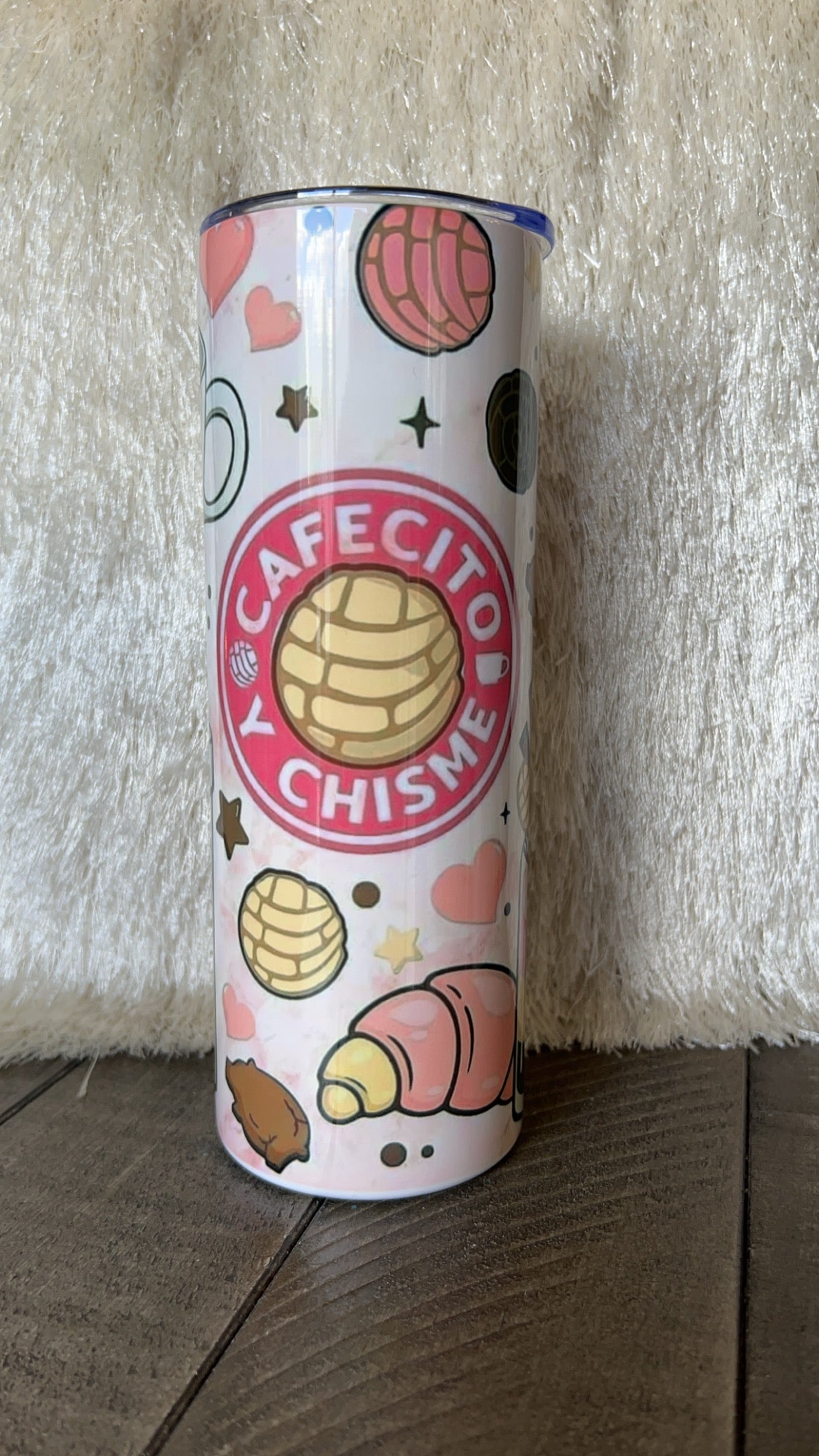 CAFECITO Y CHISME - Skinny Tumbler