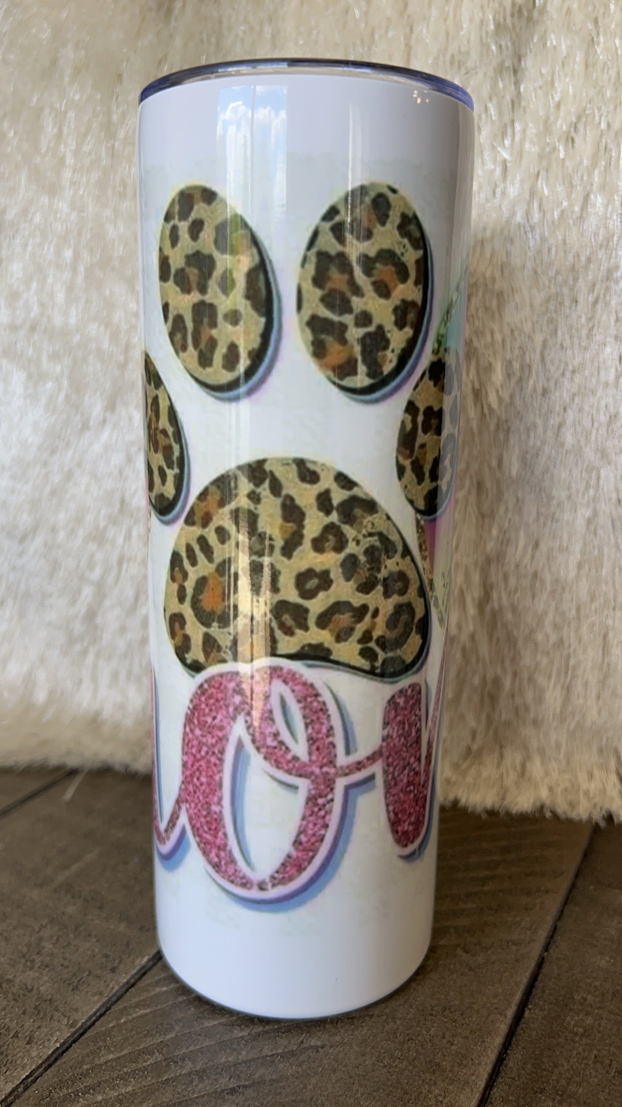 DOG MOM - Skinny Tumbler