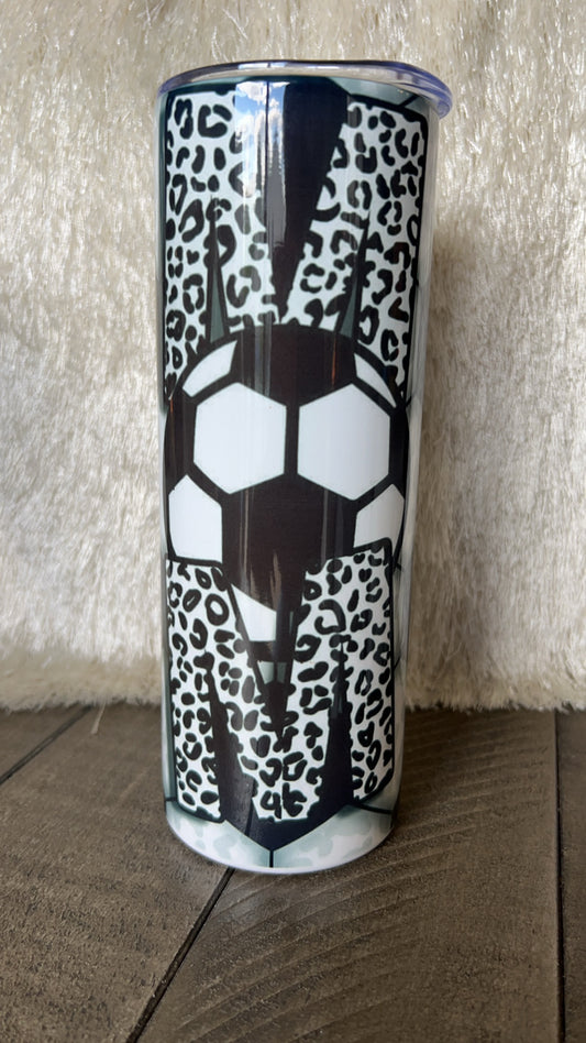 SOCCER MOM - Skinny Tumbler