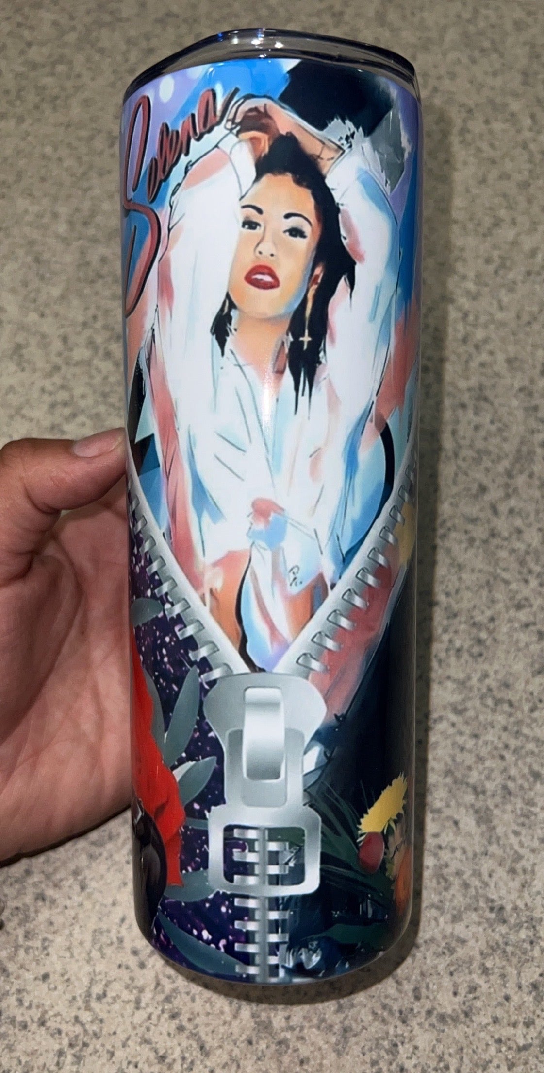 SELENA   -Skinny Tumbler