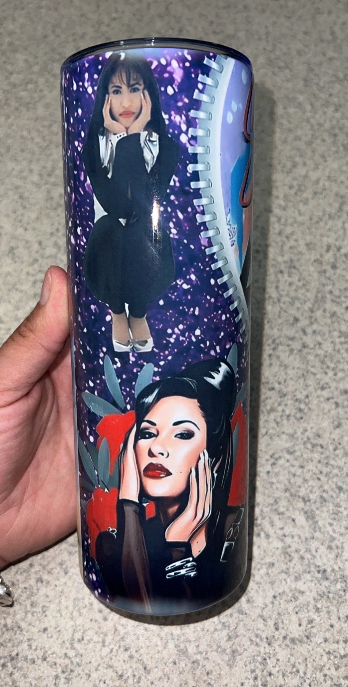 SELENA   -Skinny Tumbler
